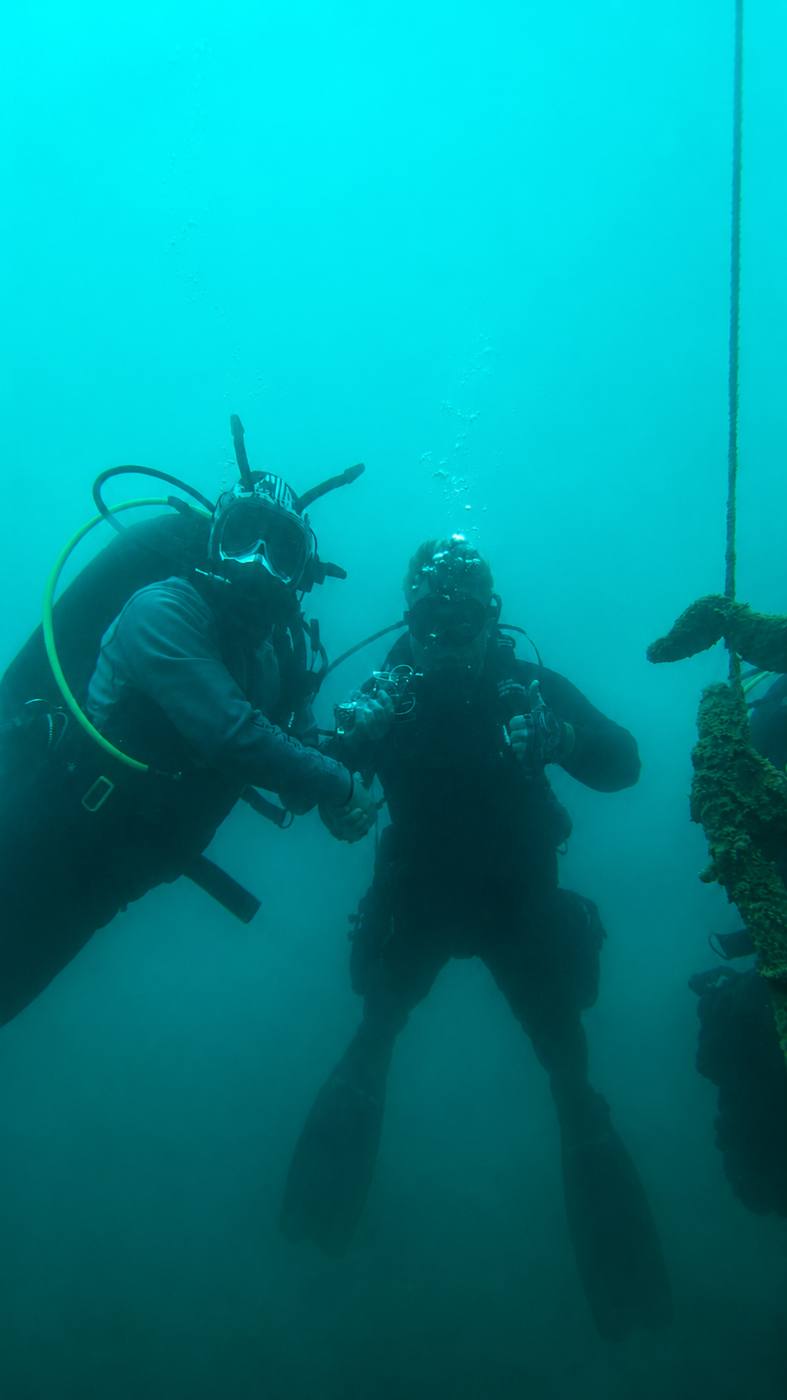 TSR divers underwater